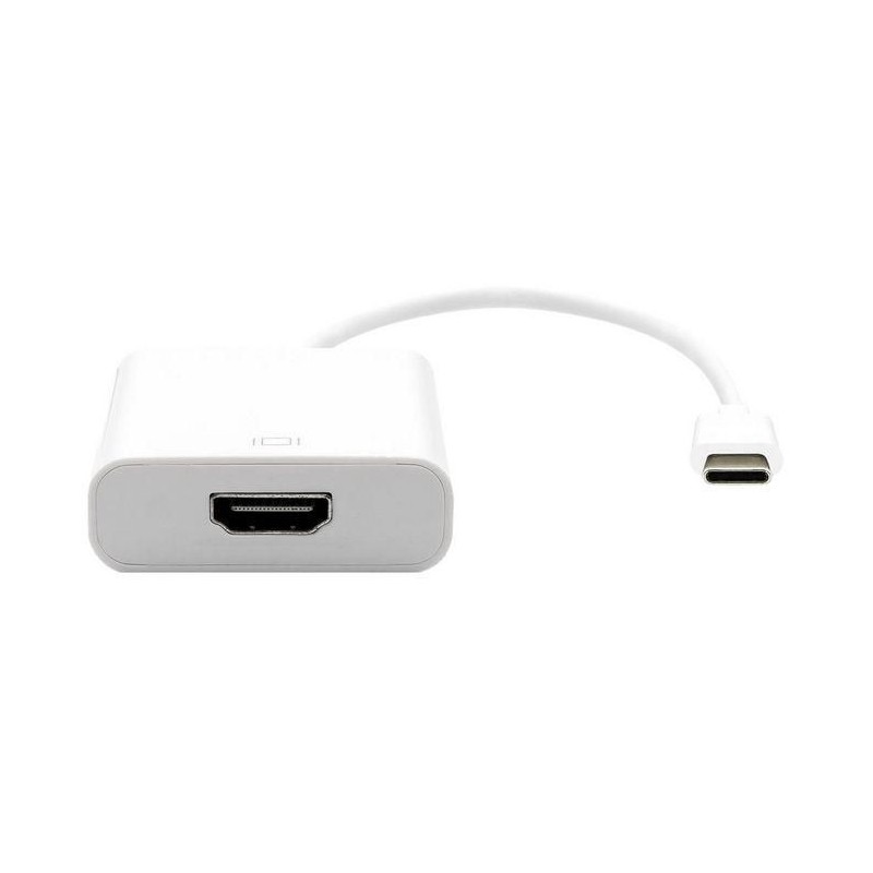 Garbot USB3.1 C-HDMI. M/F. White 20cm Garbot USB3.1 C-HDMI. M/F. White 20cm